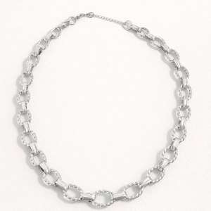 BOLD SILVER CHAIN NECKLACE