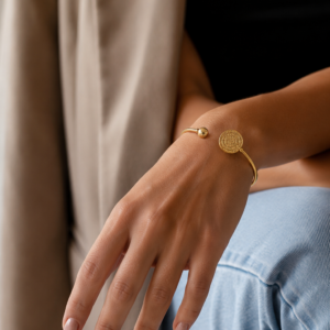Coin Cuff Bracelet