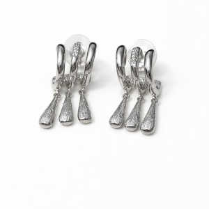 LAYERED TEARDROP EARRINGS