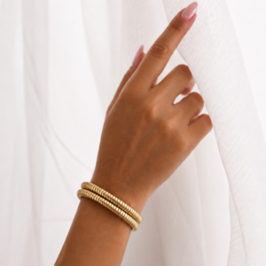 Coil Gold Bracelet