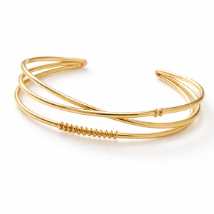 GOLD CROSS BRACELET