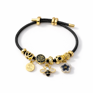 GOLDEN BLOOM CHARM BRACELET