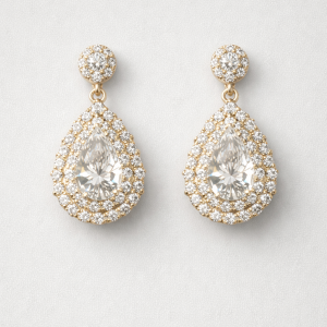 ROYAL GLOW GOLD EARRINGS
