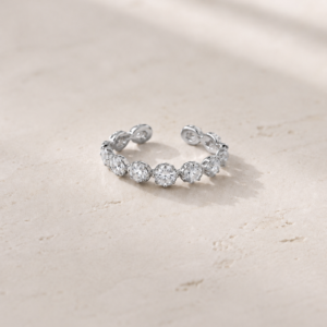 Eternity Glow Silver Ring