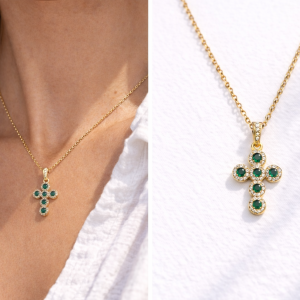 GRACE CROSS NECKLACE