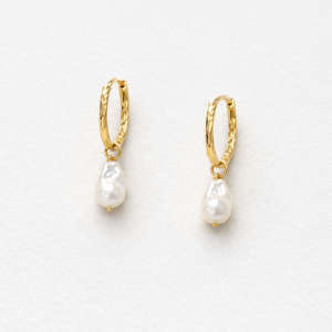 ORGANIC PEARL EARRINGS