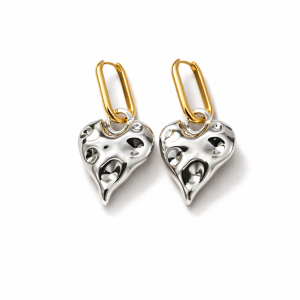 FLAME HEART EARRINGS