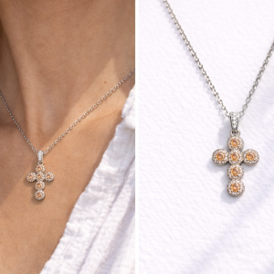 GRACE CROSS NECKLACE