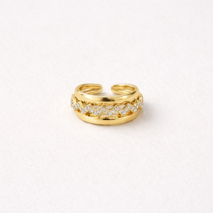 REGAL WAVE  GOLDEN RING