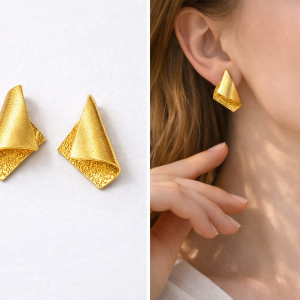 GEOMETRIC STATEMENT EARRINGS