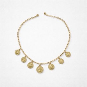 ICON COIN GOLD NECKLACE