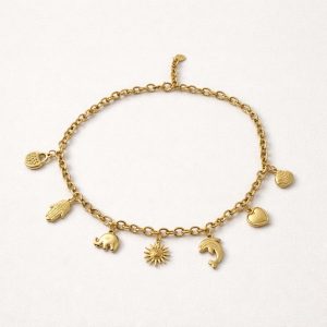 LUCKY ME GOLD NECKLACE