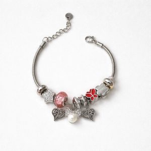 BUTTERFLY PEARL BRACELET